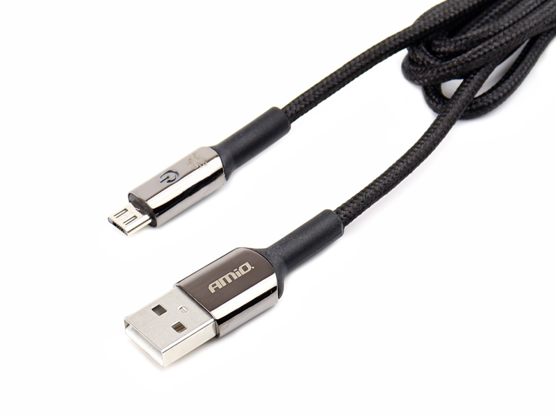 AMIO Micro USB töltőkábel 100cm
